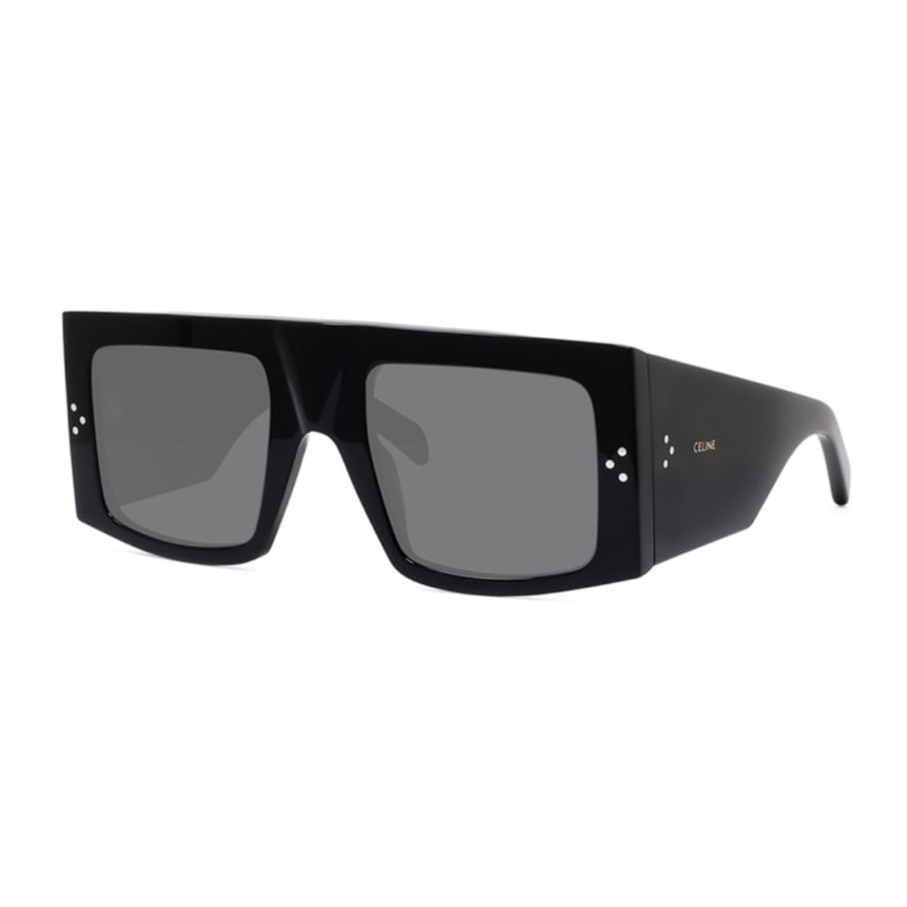 Celine square sunglasses in acetate.Lens/bridge/temple (in mm): 51-22-140.
0325